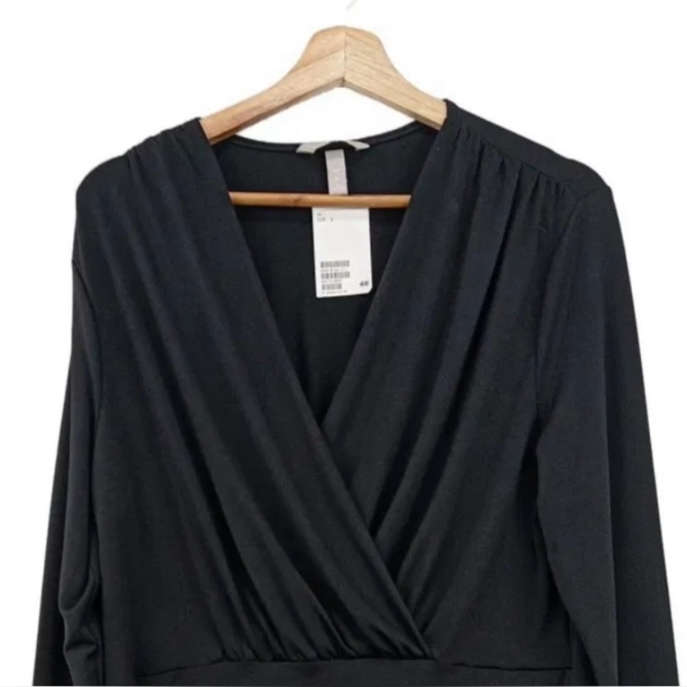 H&M, NWT, Black Evening Dress, XXL, P2P: 25” - Picture 3 of 6